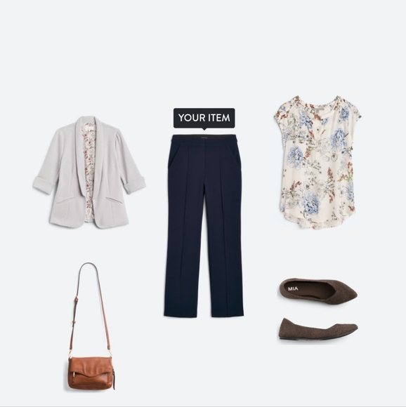 Carissa High Rise Pleated Straight Pants (Women Size 12) - Picture 4 of 4